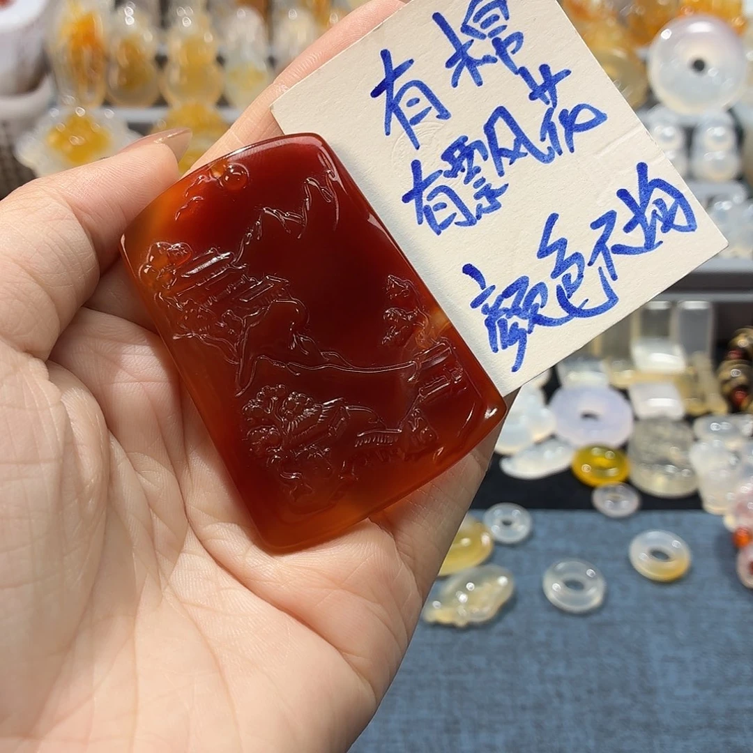 玛瑙/玉髓未镶嵌颈饰