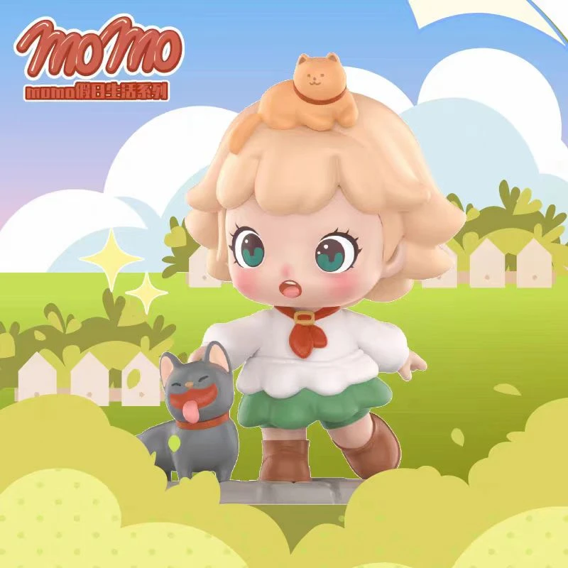 【拆盒】MOMO假日生活系列盲盒潮玩手办礼物摆件
