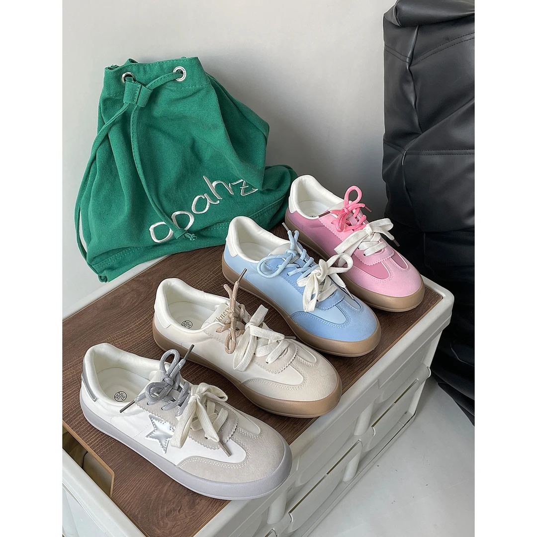 日系德训鞋休闲鞋透气时尚休闲鞋四季通用百搭秋季春季韩版板鞋