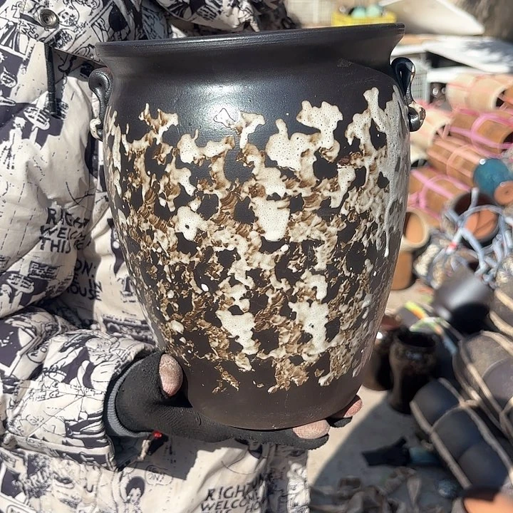 红陶侘寂风口径20高度25