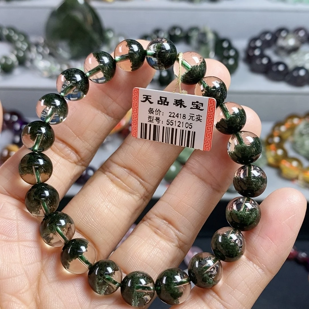 手链水晶未镶嵌绿幽灵手链5512105