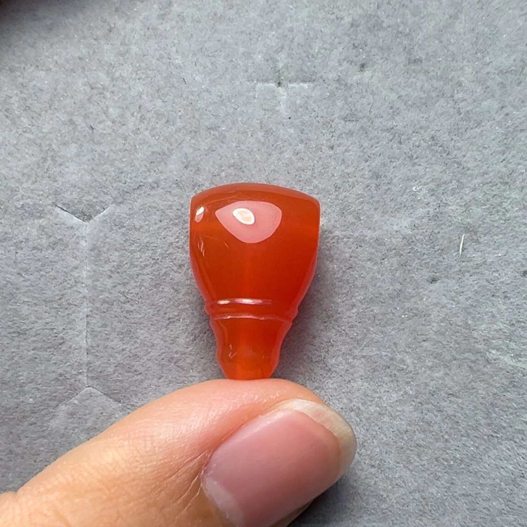 南红玛瑙三通未镶嵌