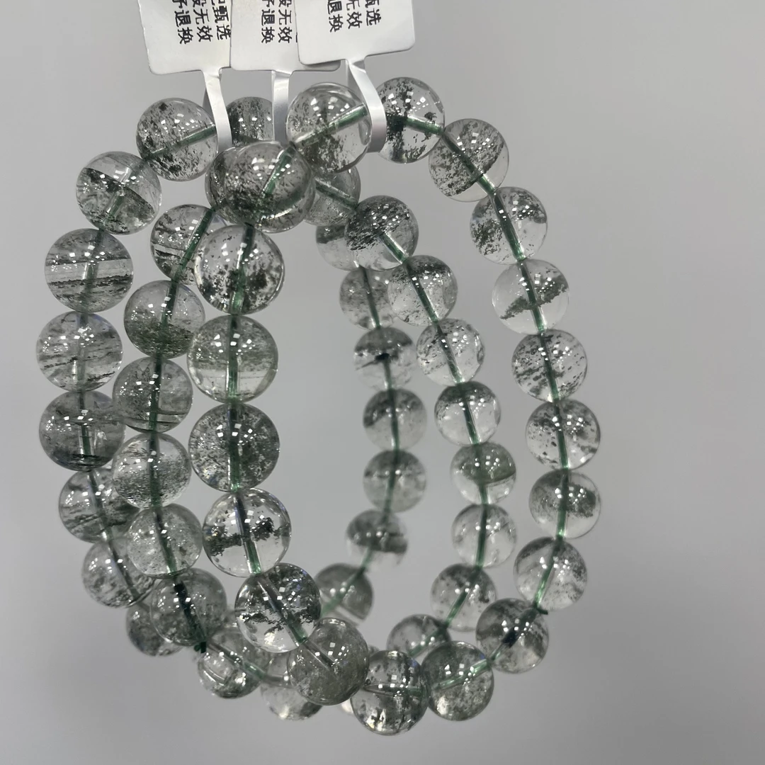 【书记甄选】千层满天星绿幽灵单圈手链 多样性发一 约10mm CK2920