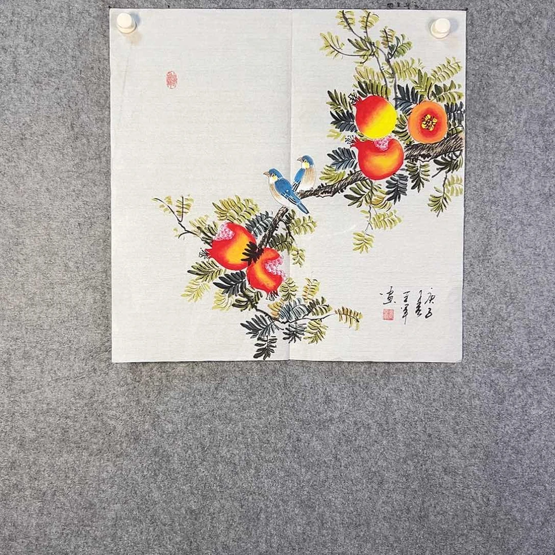 国画391 牡丹花等经济植物和花卉