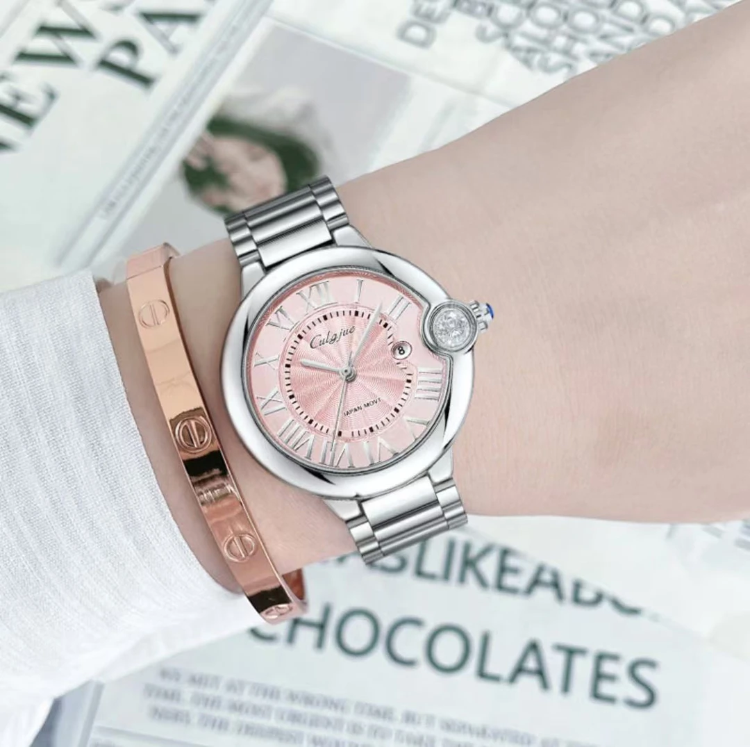 【专柜正品】气球系列 气质奢华 经典百搭全自动轻奢女表-RY1