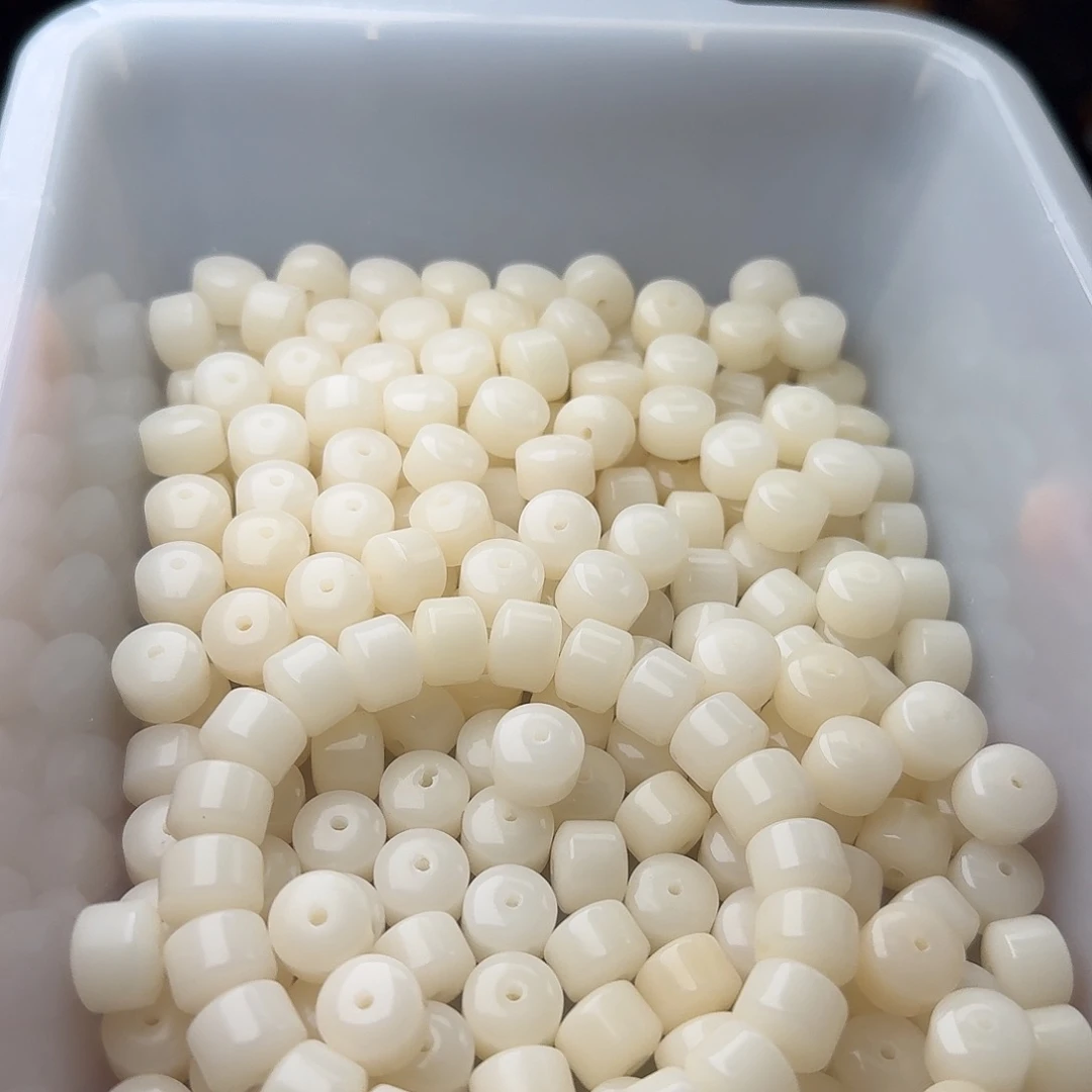 吊坠菩提根/象牙果50颗奶白金轮11