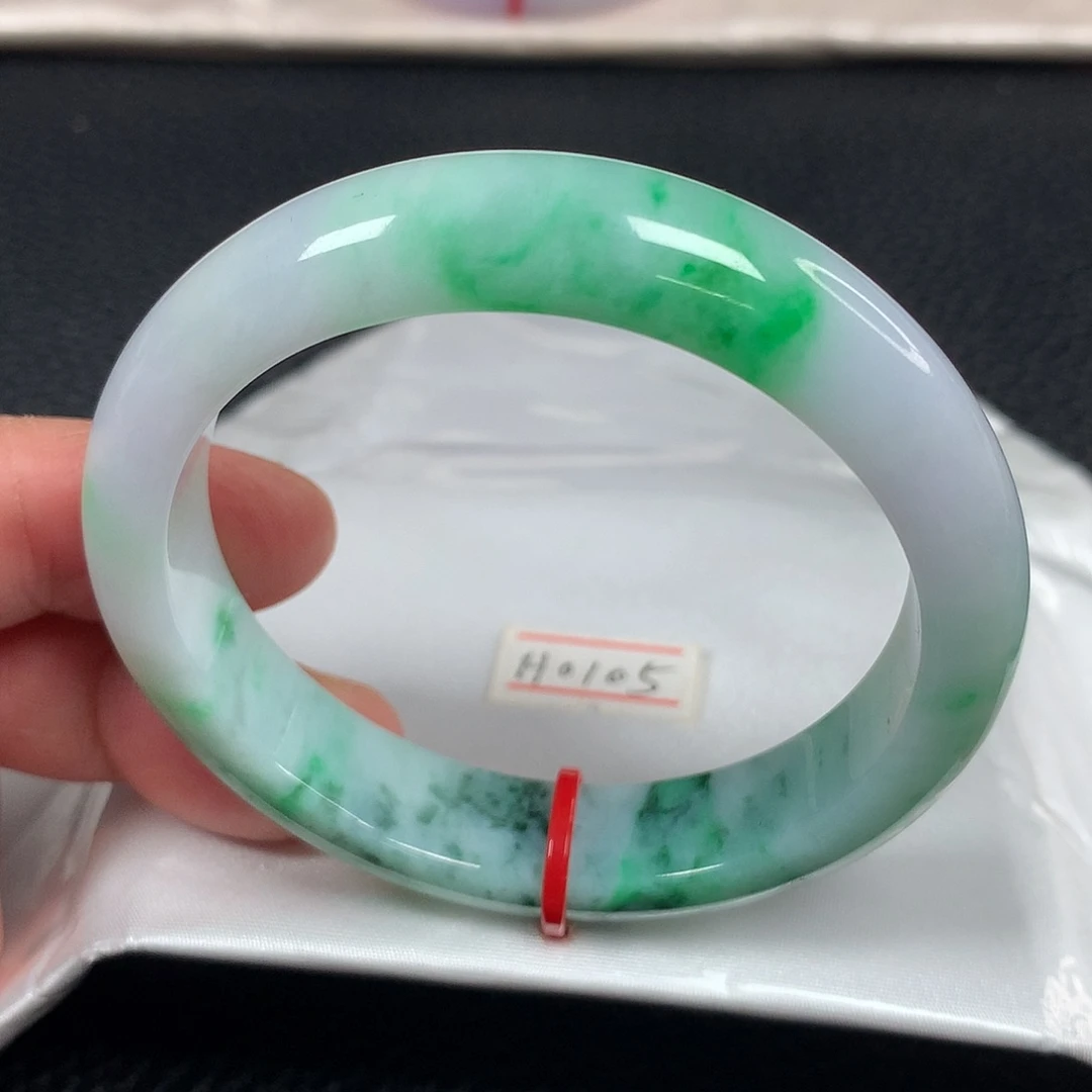 翡翠未镶嵌手镯天然翡翠手镯