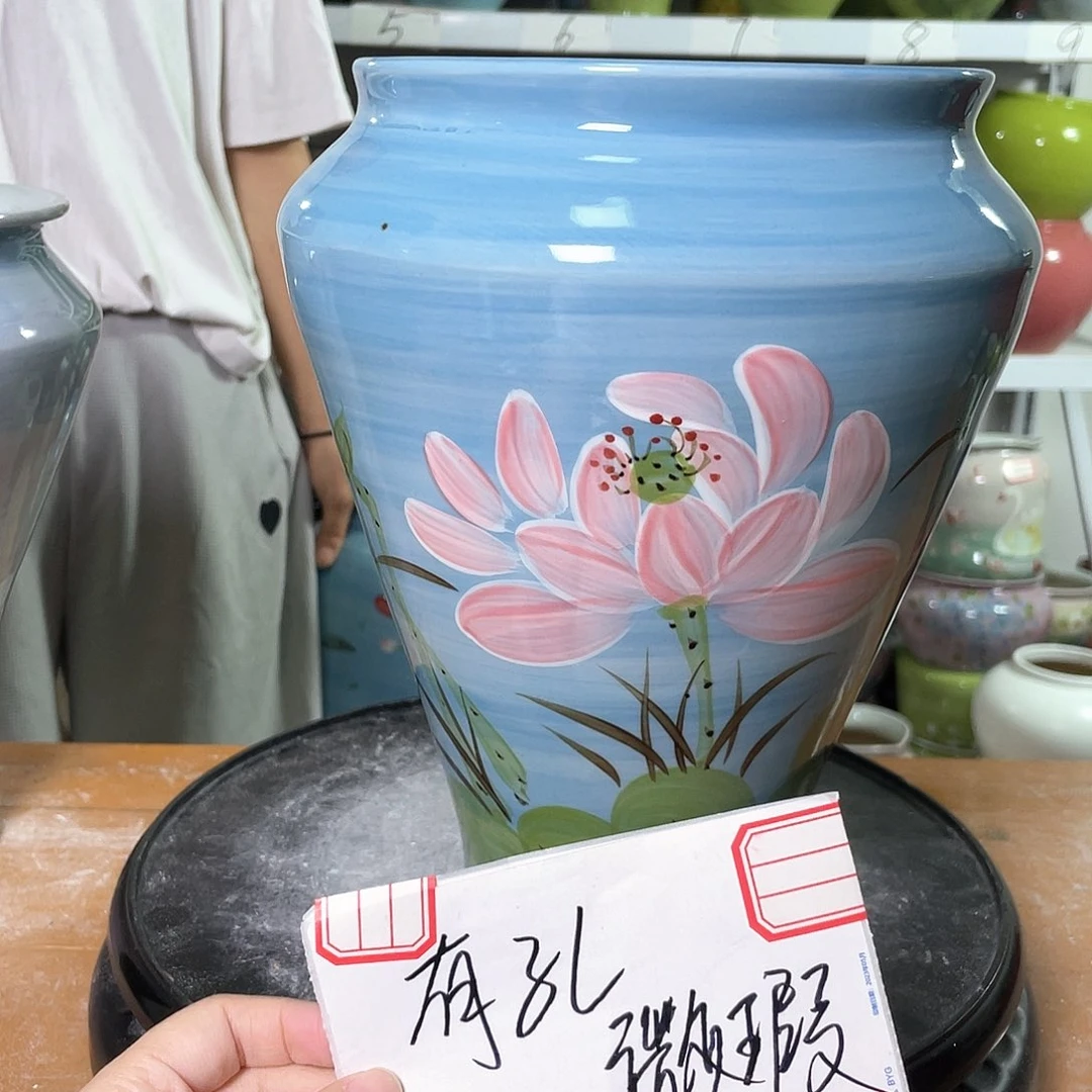 景德镇陶瓷高温花盆