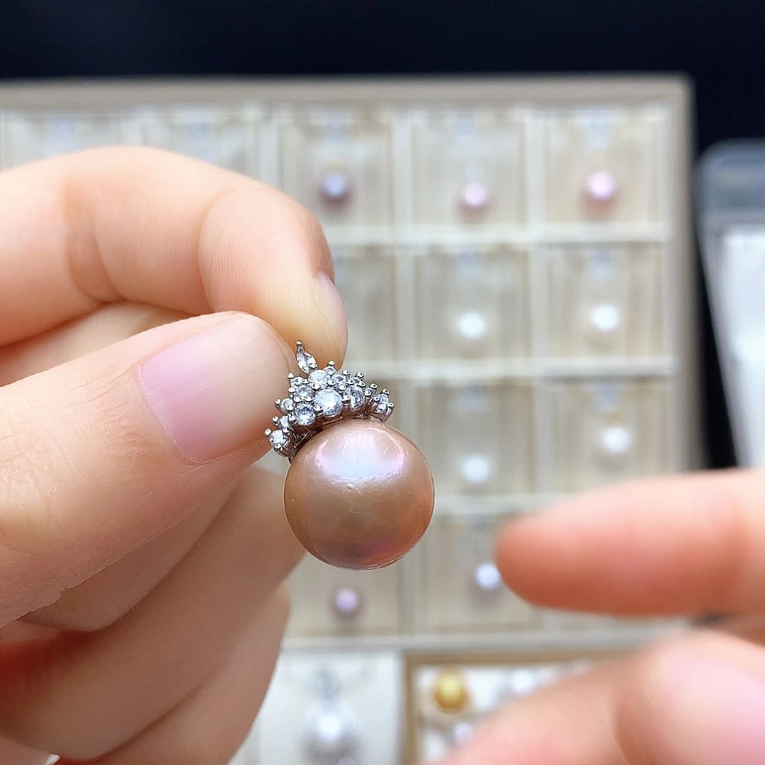 淡水珍珠合金颈饰