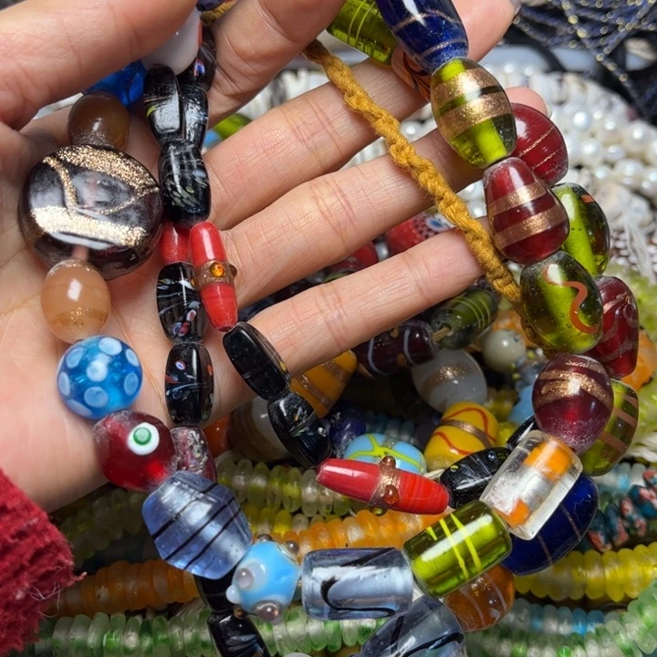 颈饰玻璃7653琉璃一条