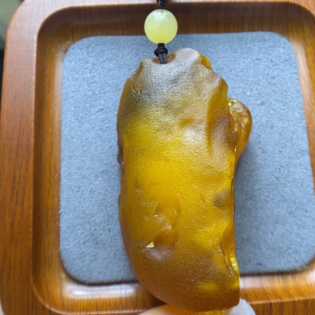 蜜蜡颈饰未镶嵌浩*郎