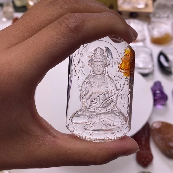 极***点颈饰水晶未镶嵌定制