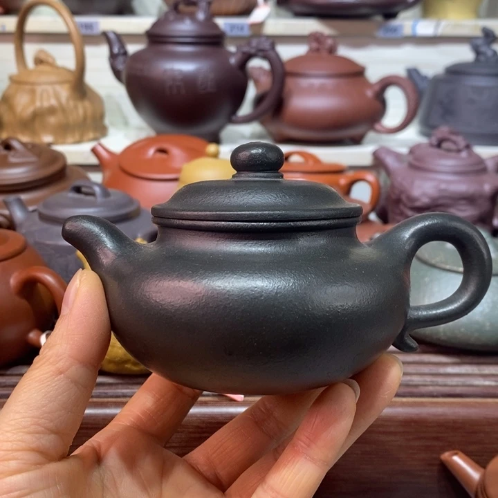 紫砂茶壶微瑕处理一把