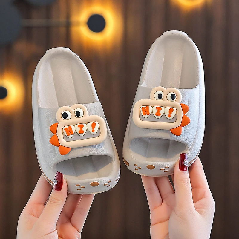 EVA儿童拖鞋夏季小孩室内外防滑软底宝宝卡通可爱浴室拖鞋