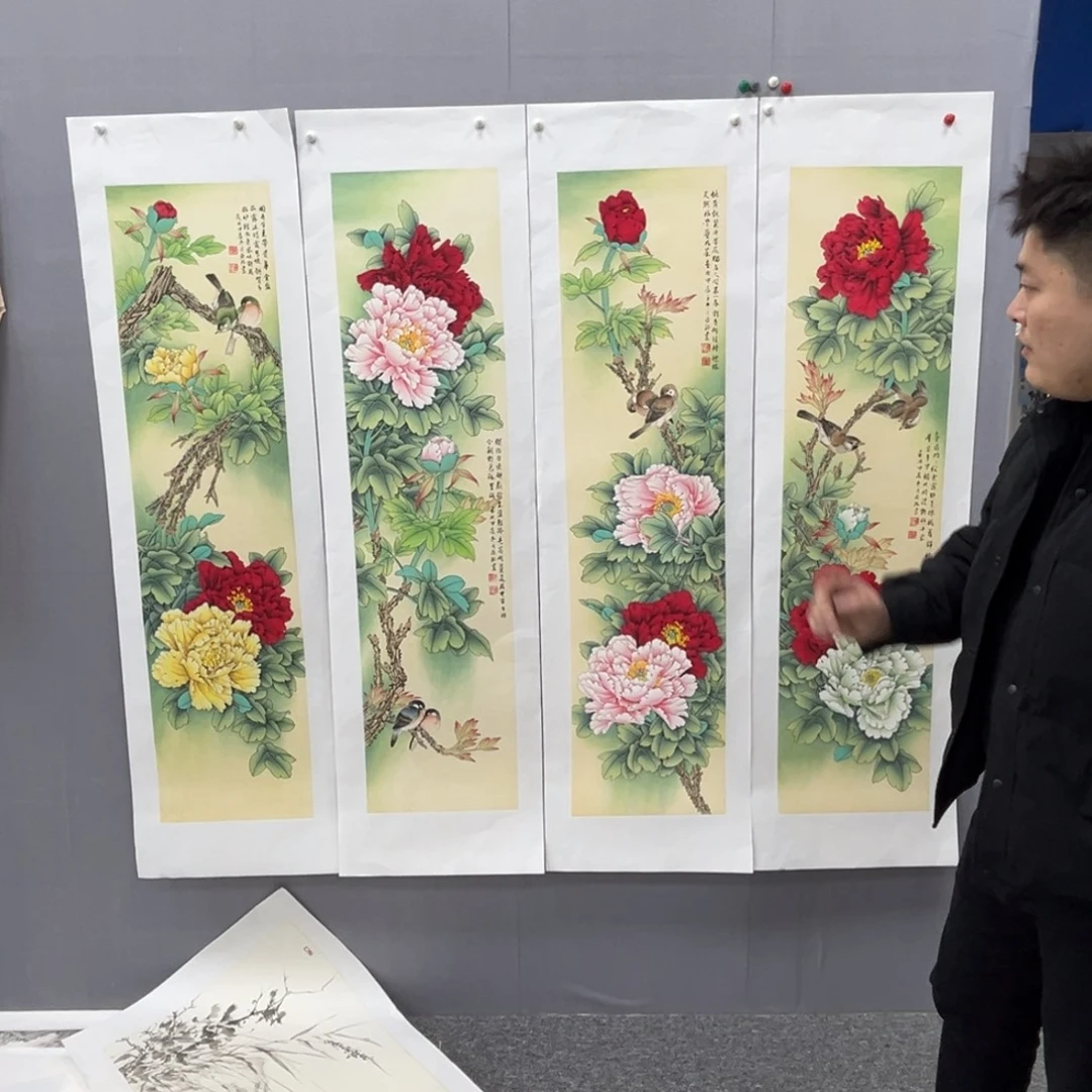 国画卖画的小老板