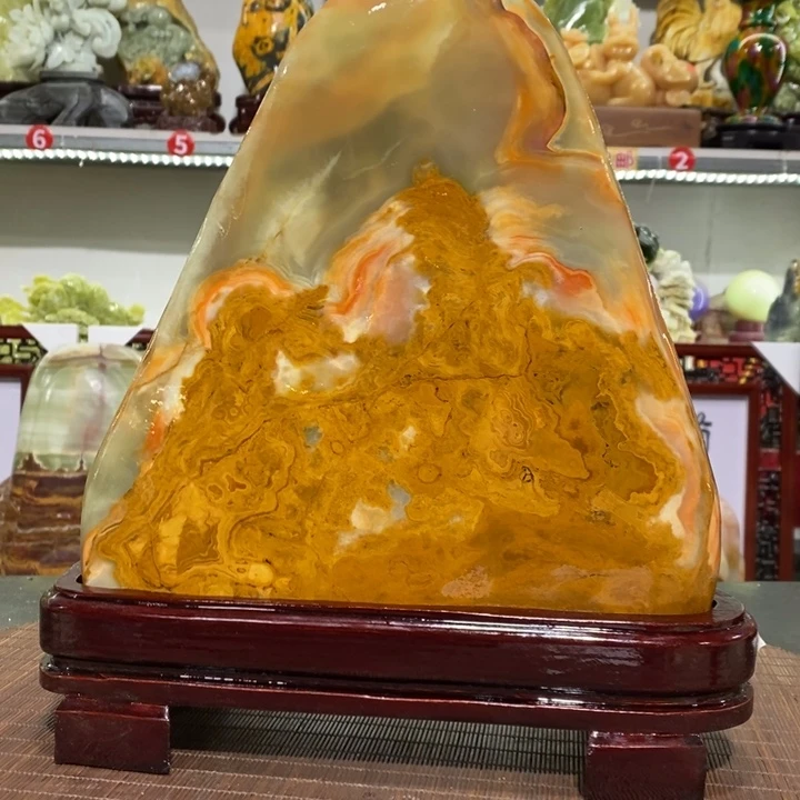 石材德*家居摆件 奇石摆件