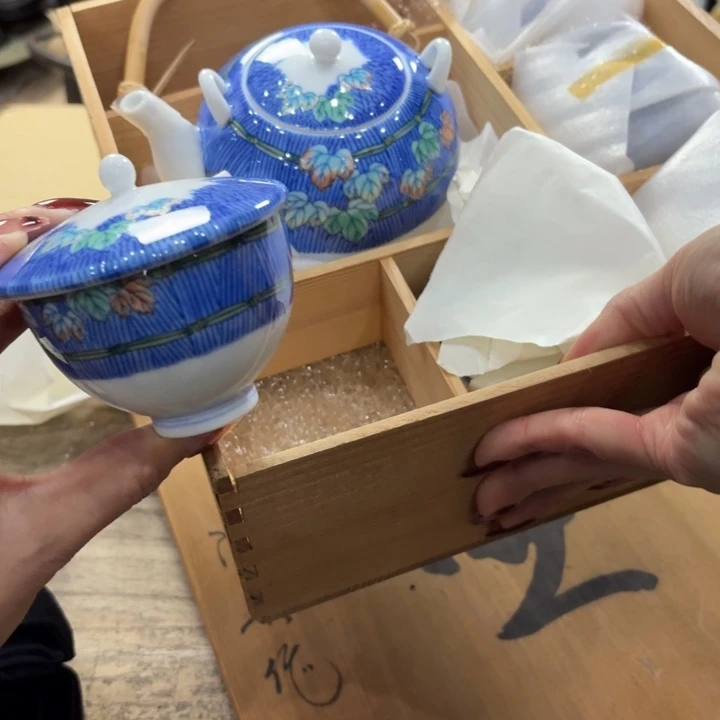 陶瓷古美术置物摆件