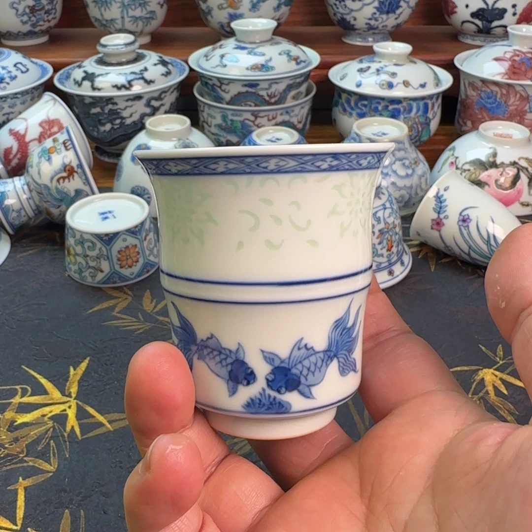 竹节玲珑马蹄主人杯