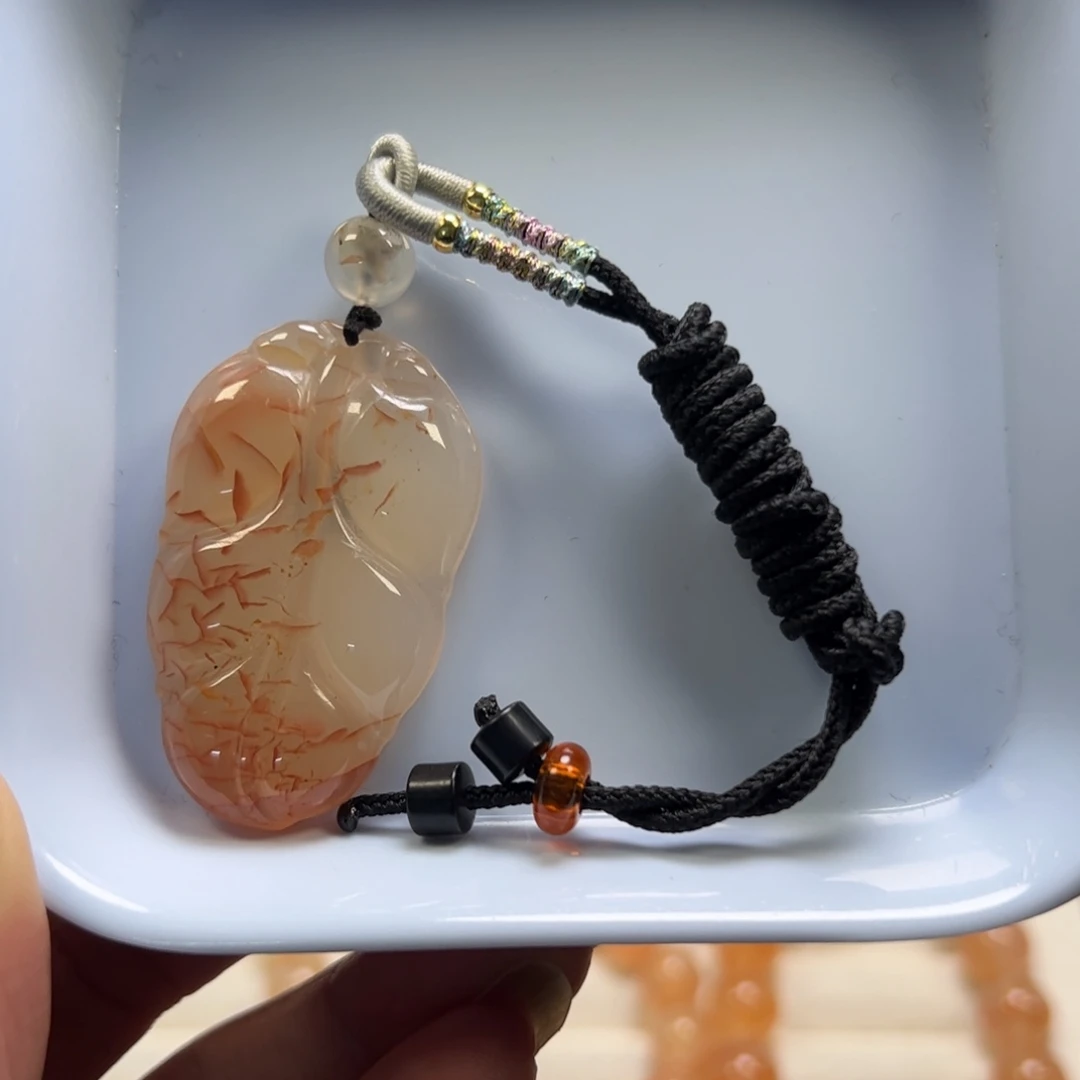 未镶嵌玛瑙/玉髓珠宝半成品