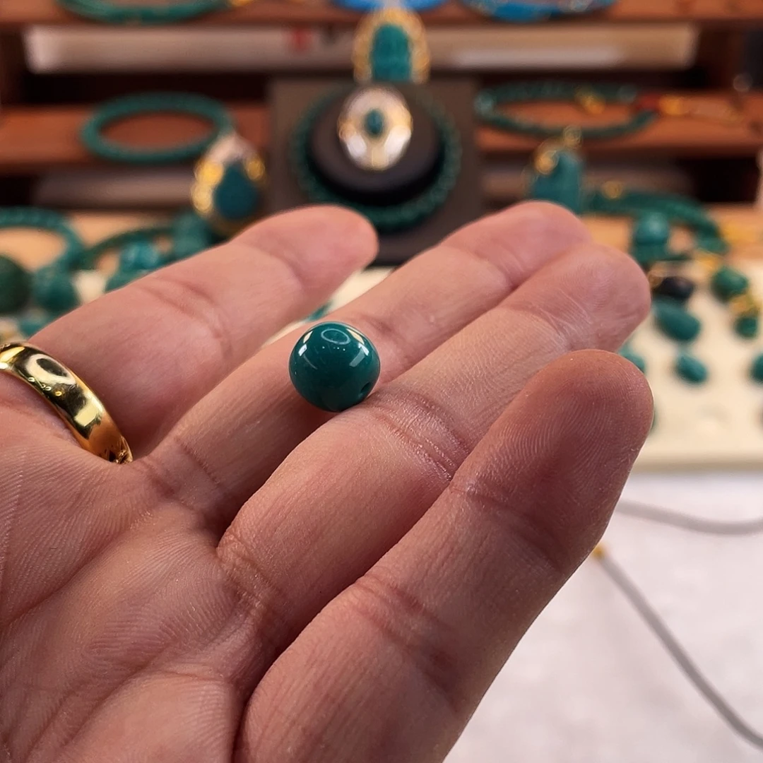 绿松石未镶嵌配饰