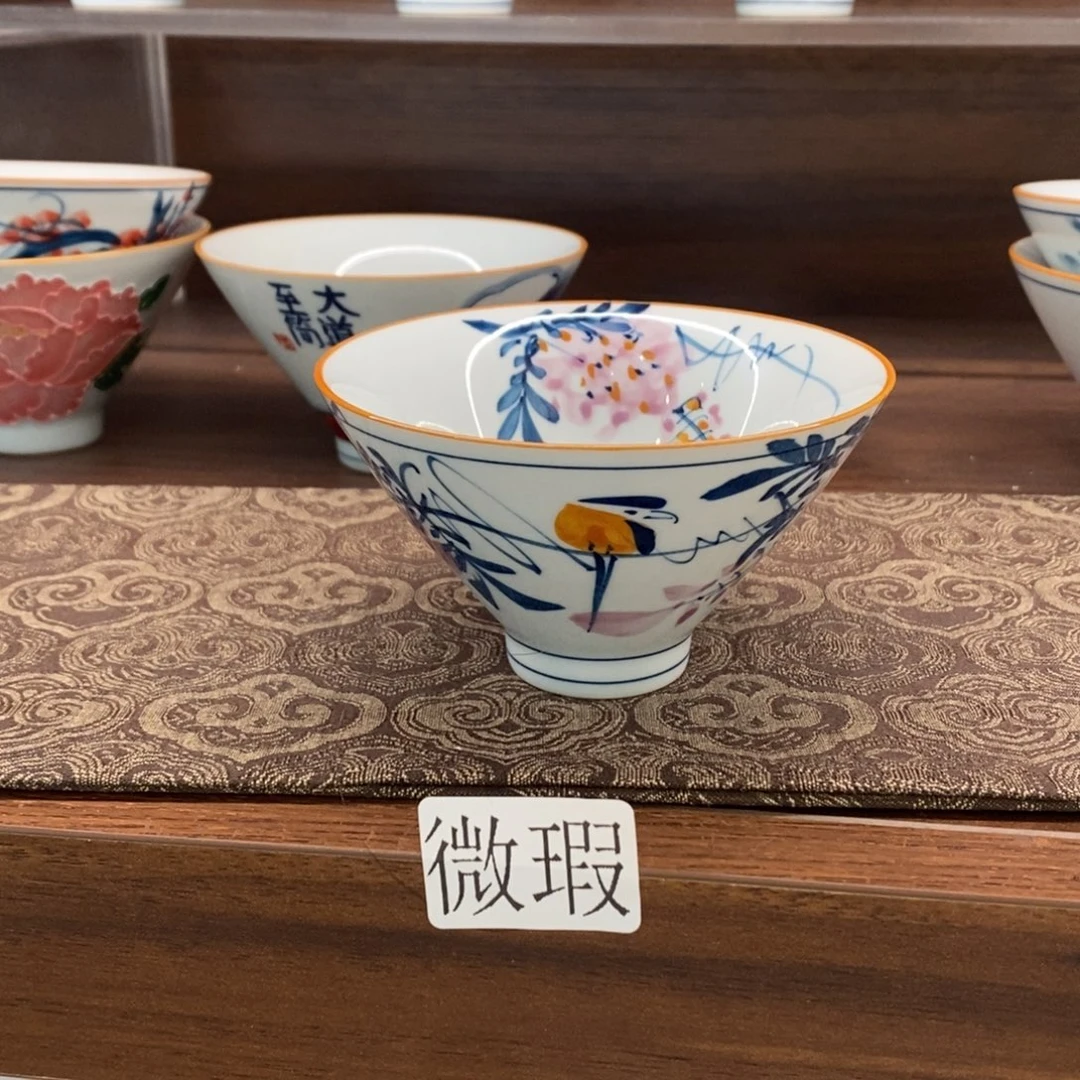 釉下彩手工绘制手工绘制