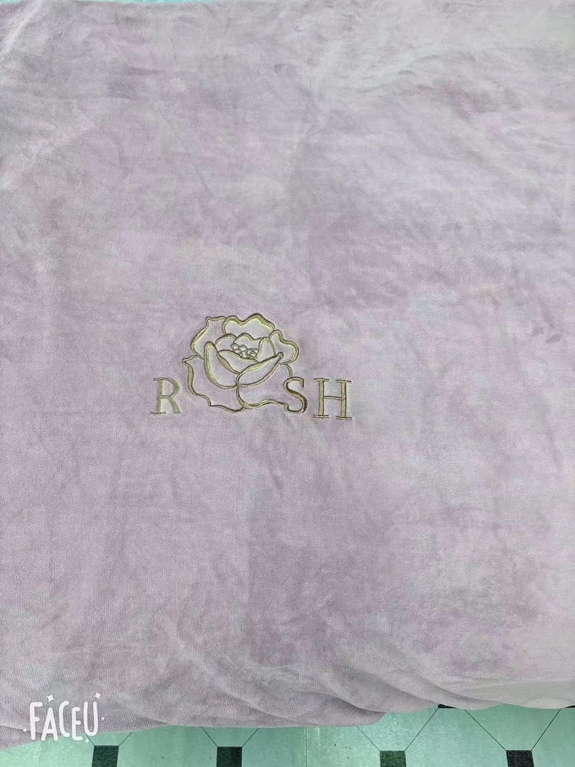 【豆沙玫瑰花单被套】全消光  绣花单被套  200*230尺寸玫瑰花