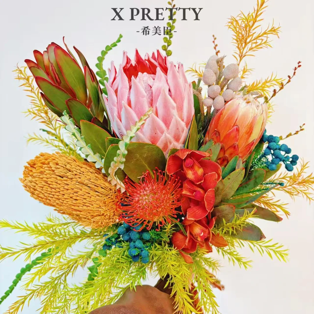 【心想事橙】超A级南非进口鲜花   可做干花  存放时间久