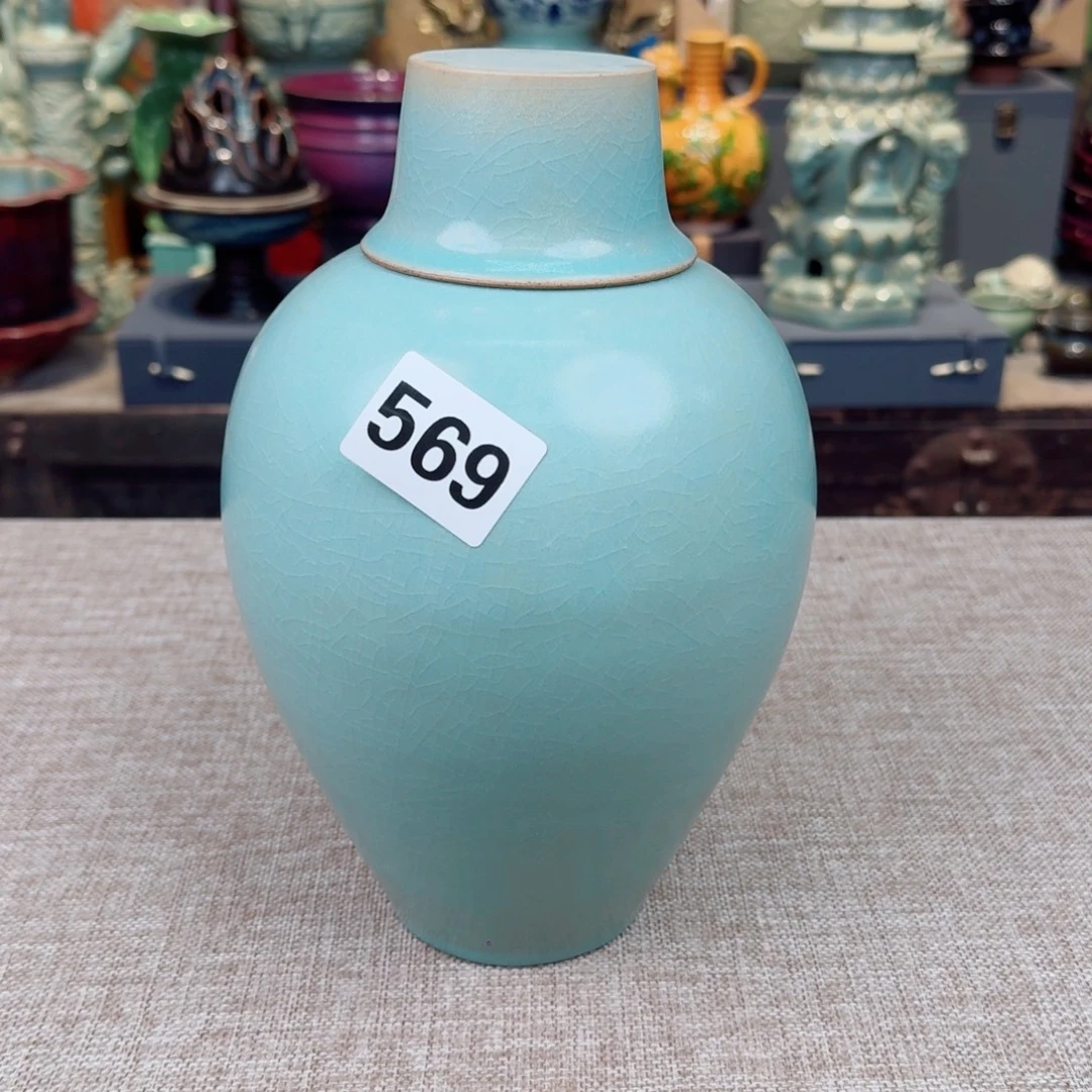 摆件陶瓷旧藏摆件