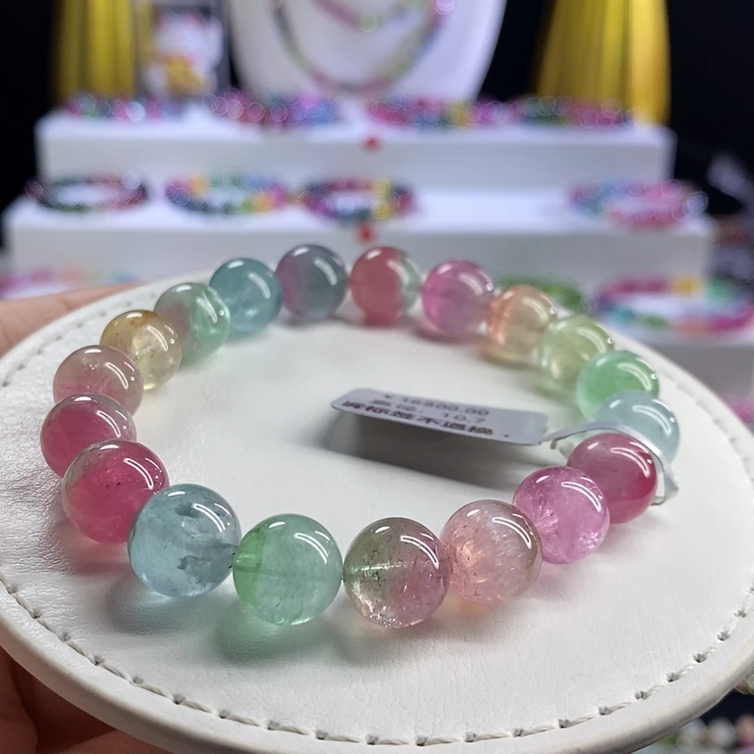 未镶嵌手链碧玺梦幻西瓜