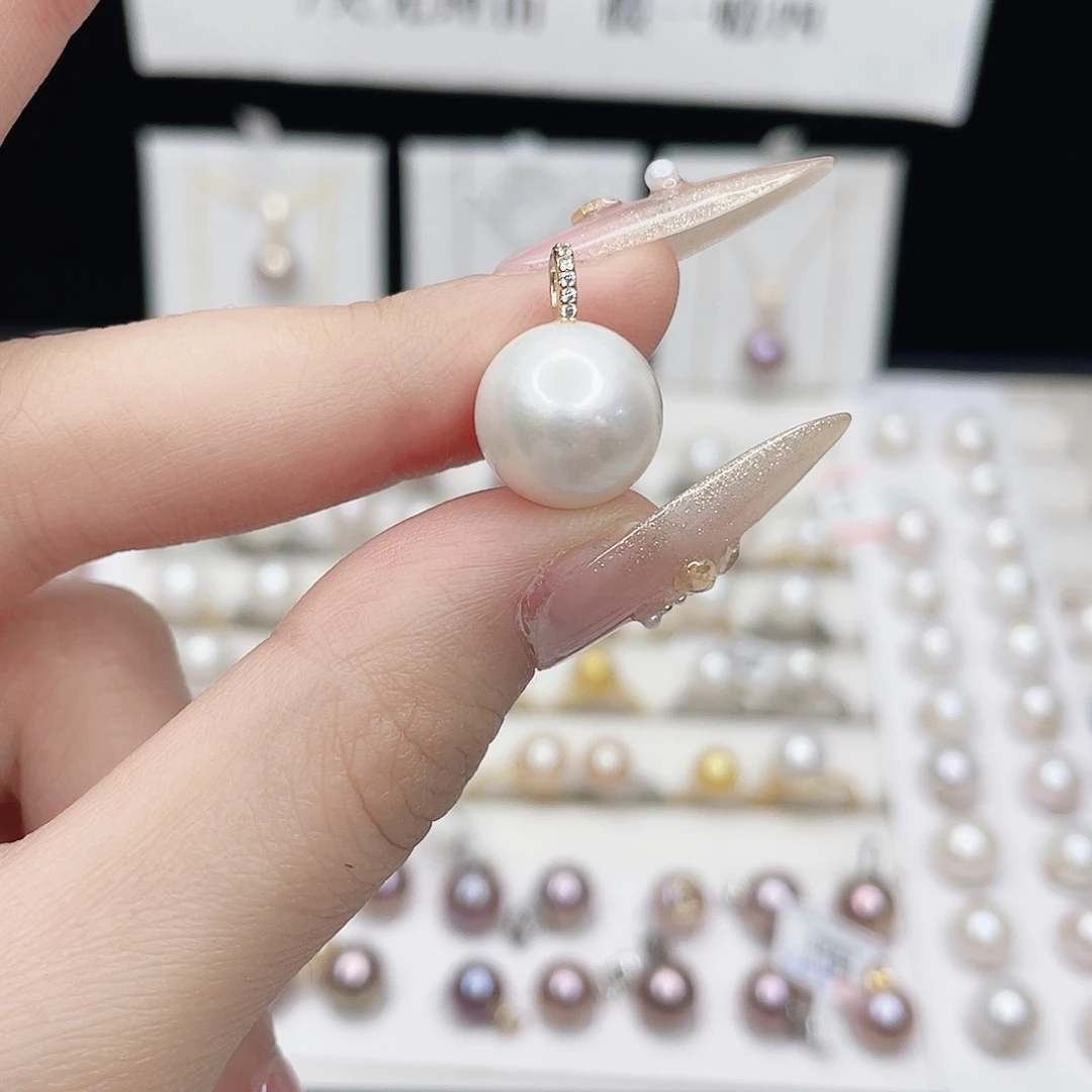 用***8合金吊坠(赠链)淡水珍珠