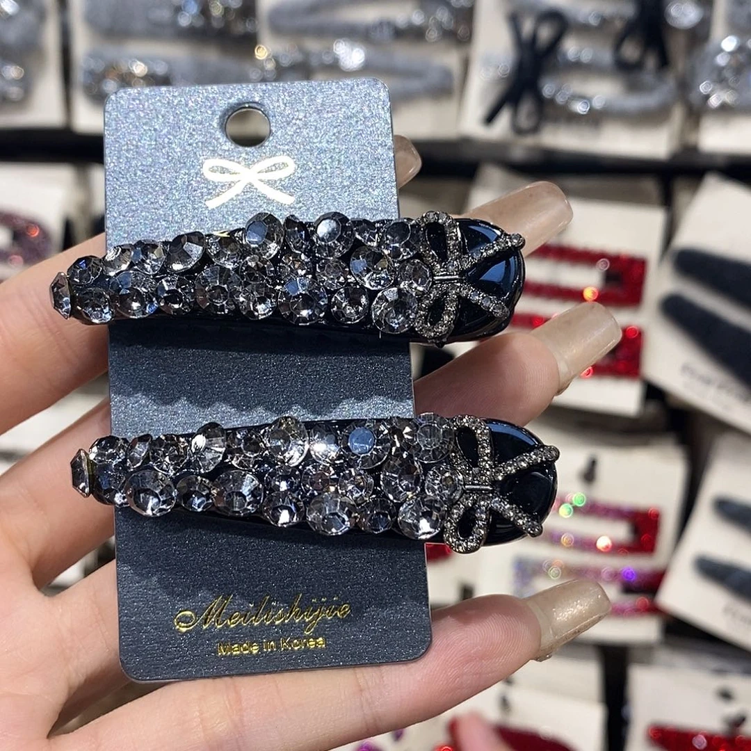 皮质铁合金弯弯鸭嘴夹