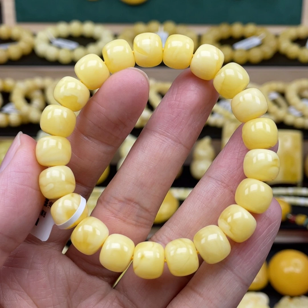 琥珀裸石未镶嵌琥珀蜜蜡