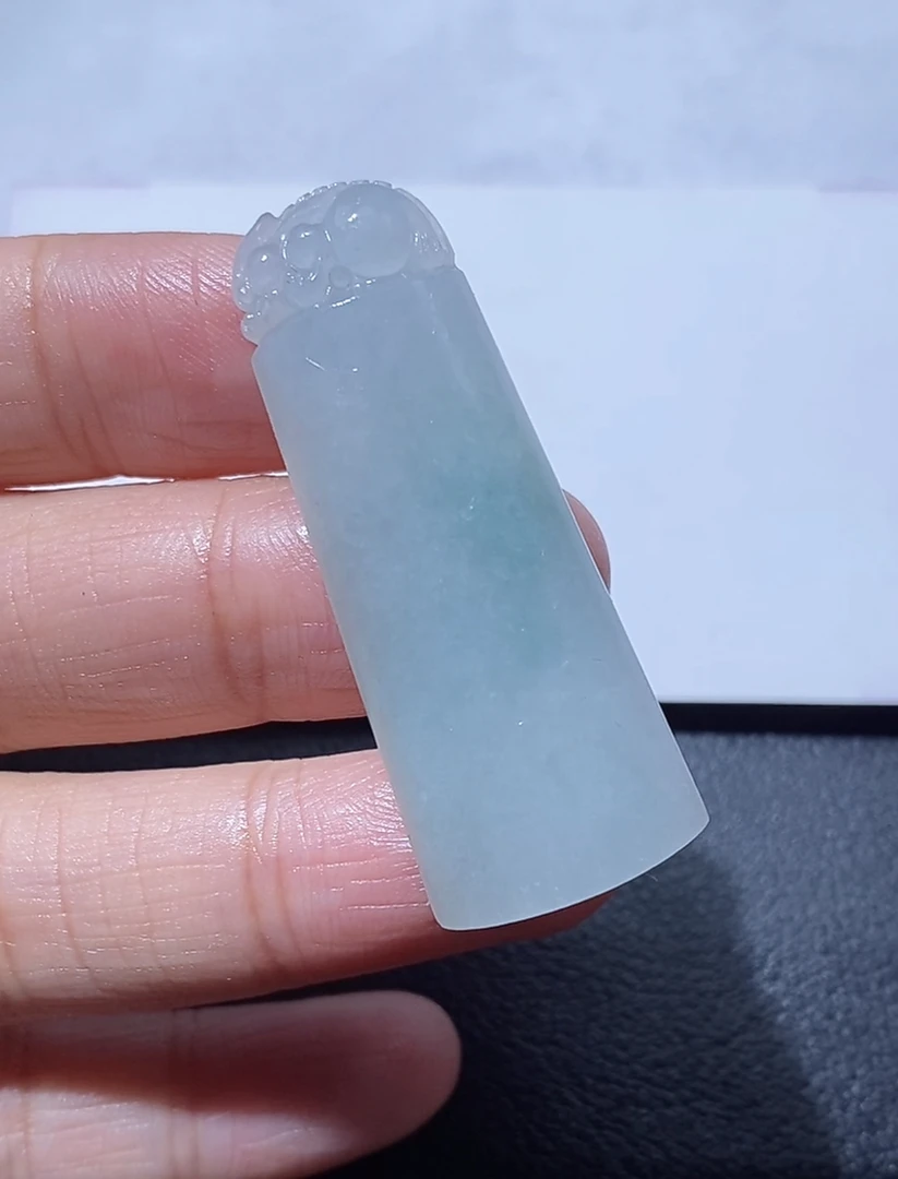 天然翡翠无事牌小精品