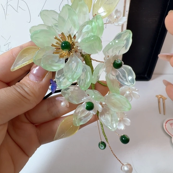 铁合金醋酸古风发梳