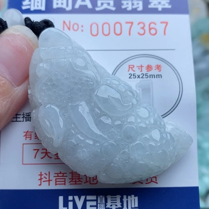 翡翠未镶嵌颈饰一