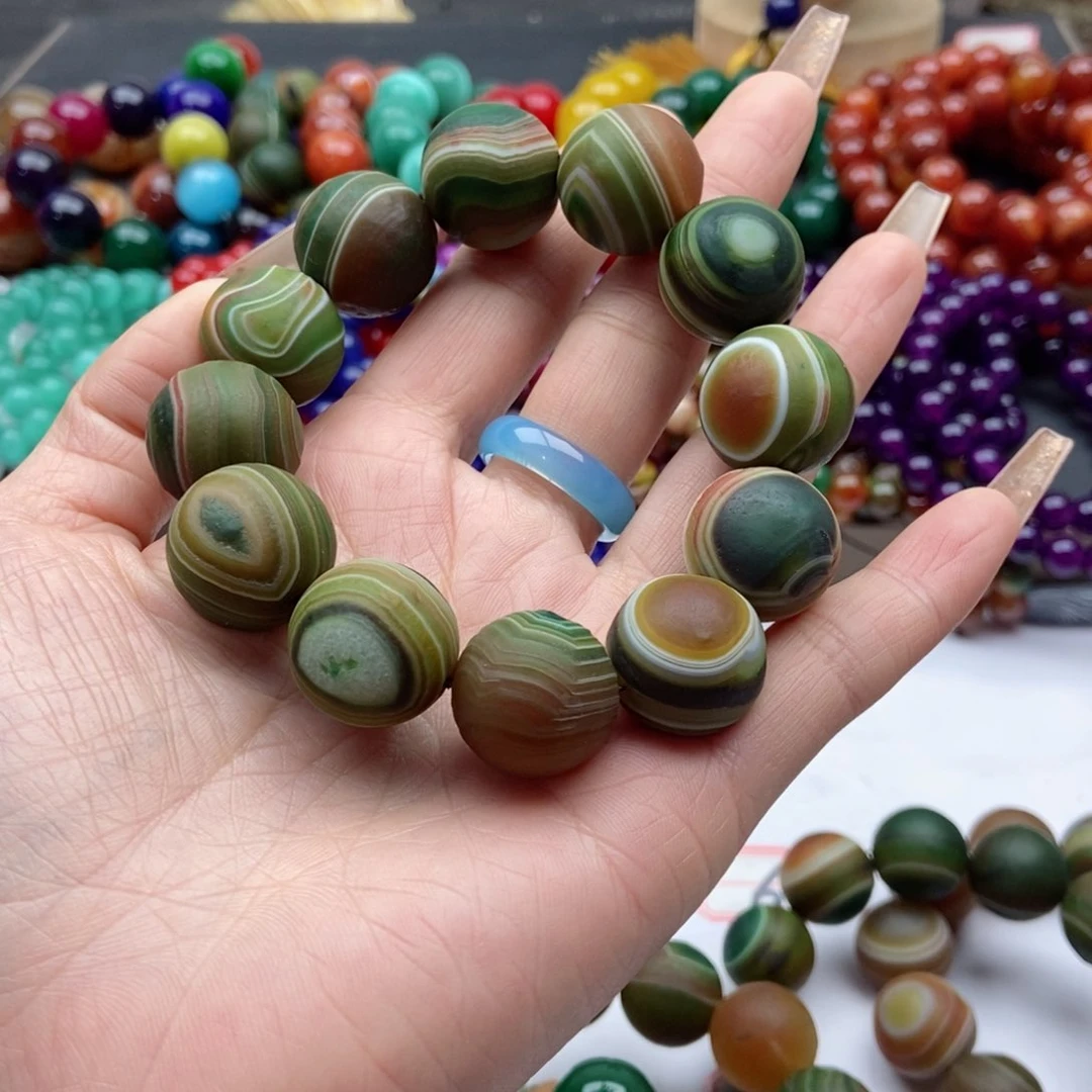 【闪购商品】玛瑙/玉髓手链合金云*躲
