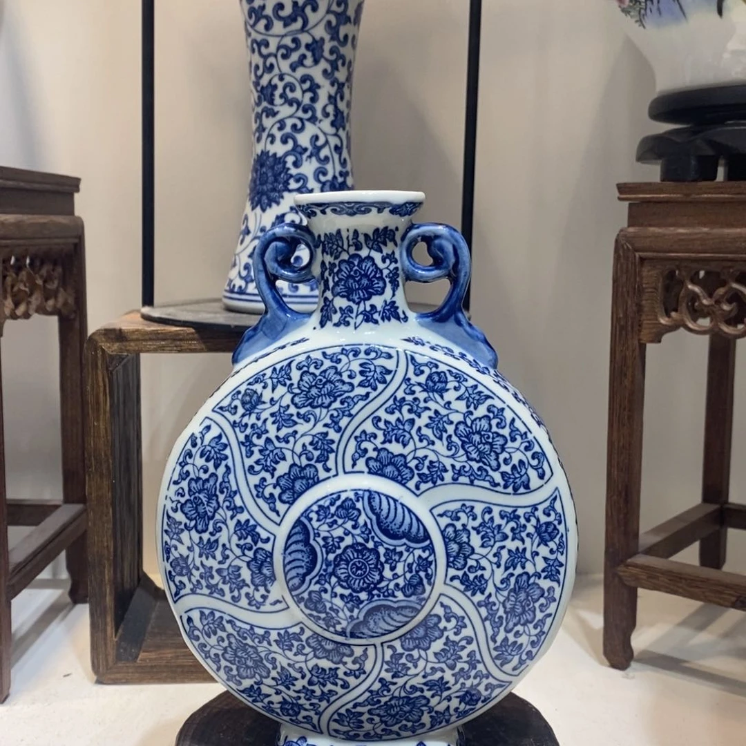 摆件景德镇陶瓷花瓶摆件