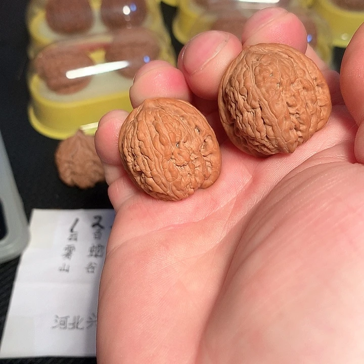 文玩核桃吊坠31红玛瑙