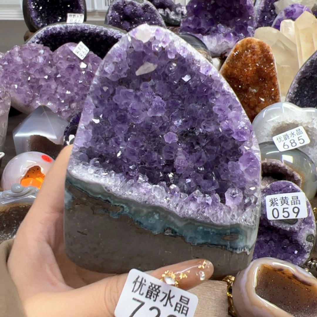 未镶嵌大型摆件（非配饰）紫晶729