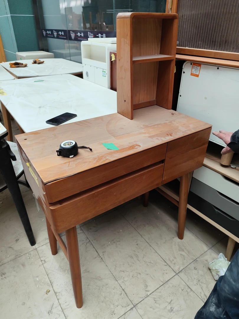 化妆桌 樱桃木 80*40*78 瑕疵无售后 yh91