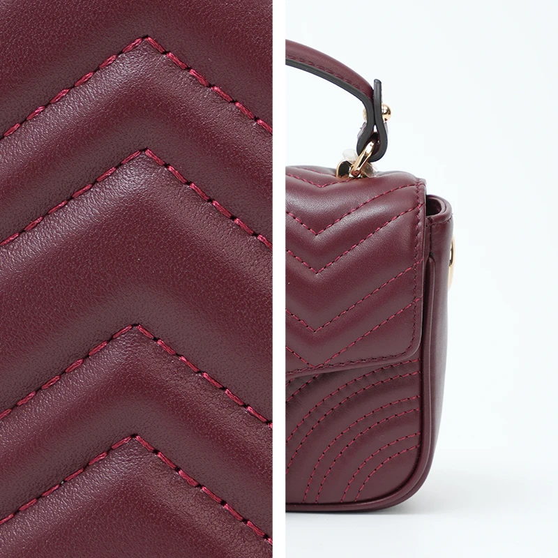 MIHAI/轻奢牛皮女士单肩包