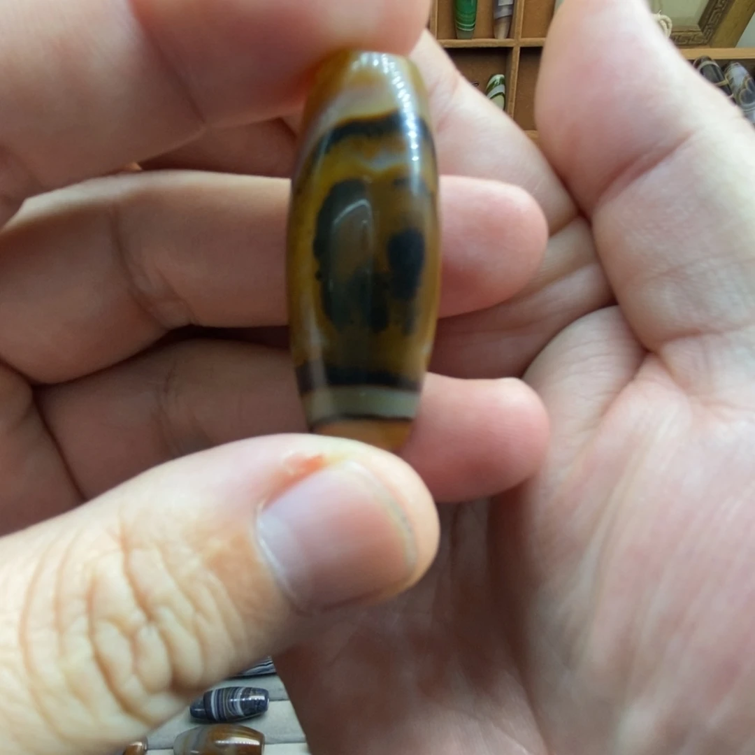 连****玛瑙/玉髓合金颈饰