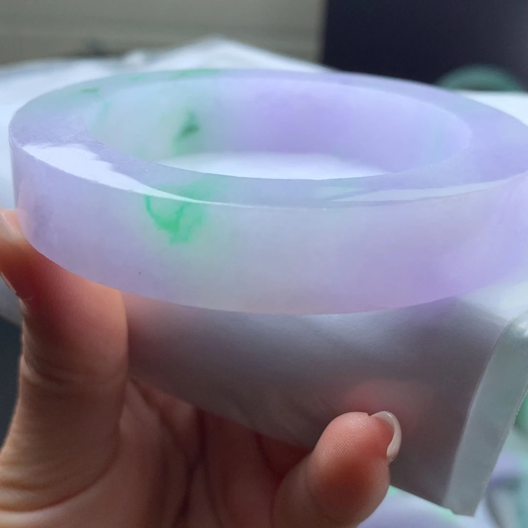 定制翡翠未镶嵌冰春彩53一59