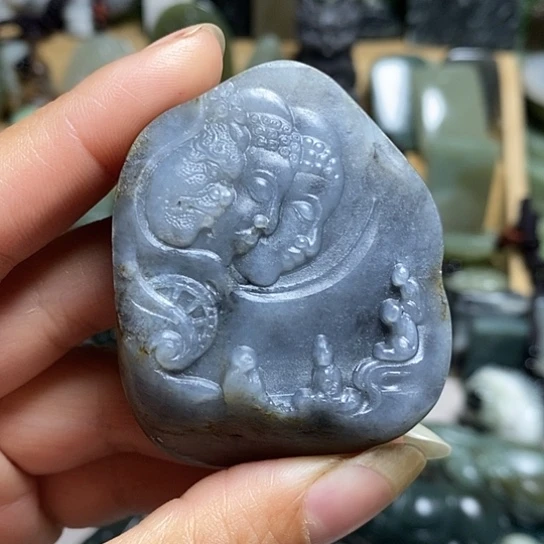 未镶嵌和田玉（糖玉）珠宝半成品无**悔