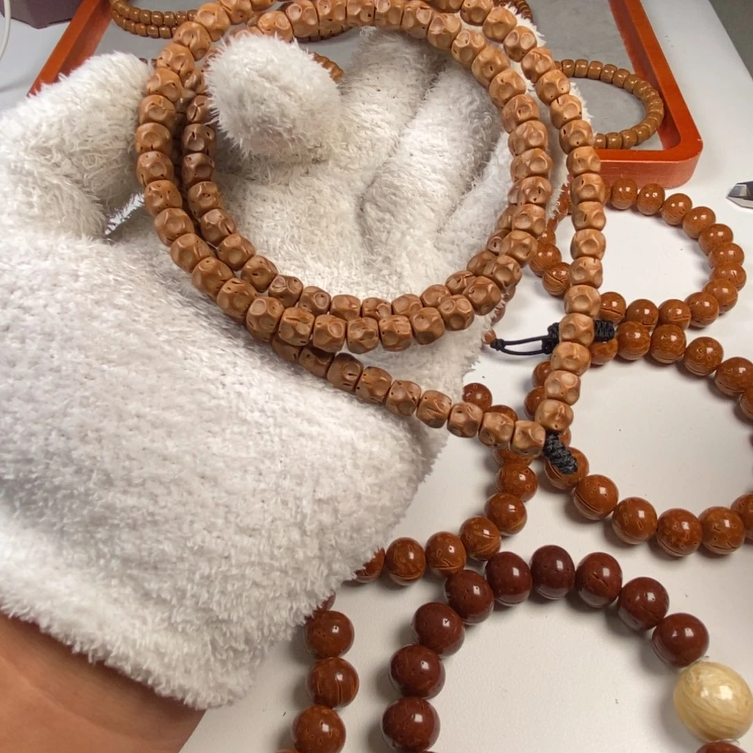 桃核手串红魔核壁手工奶酪无相0.8✖️0.7