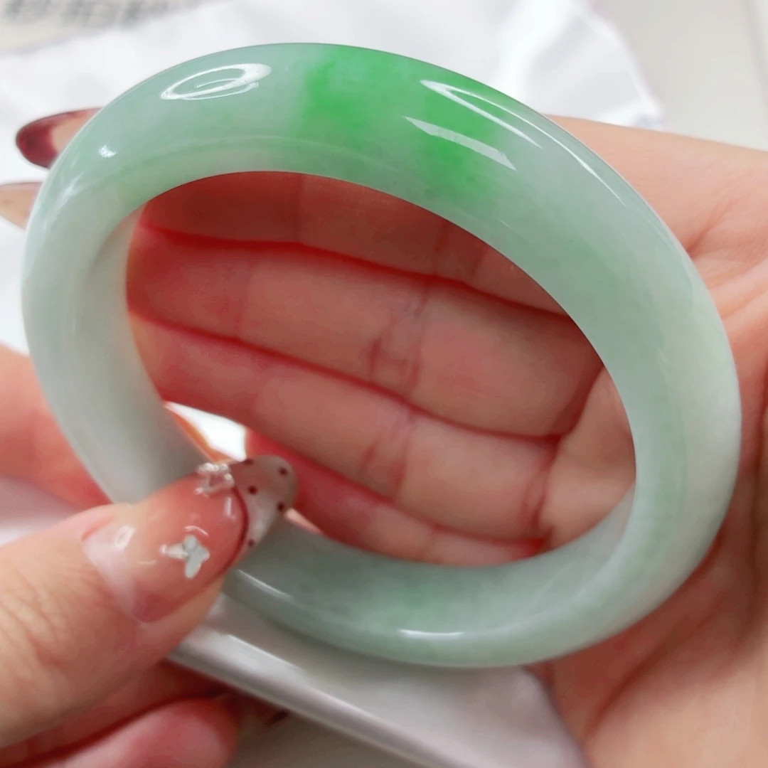 翡翠未镶嵌手镯58.8x331