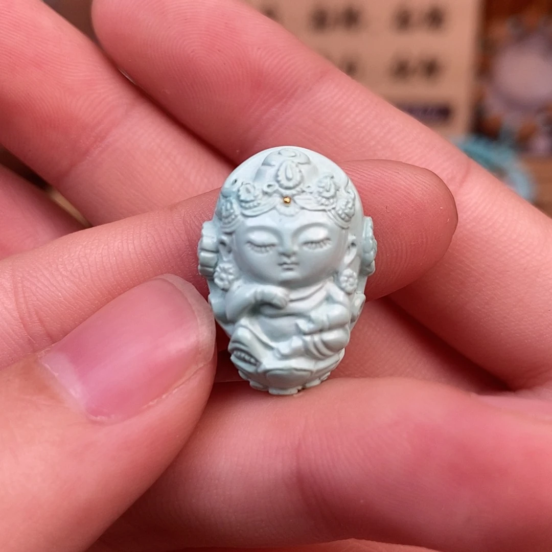 绿松石雕刻未镶嵌