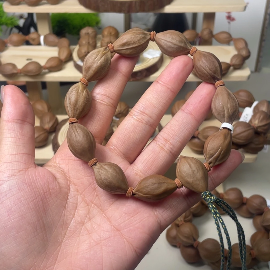 手串/手链橄榄核15*25三面佛梅林铁核