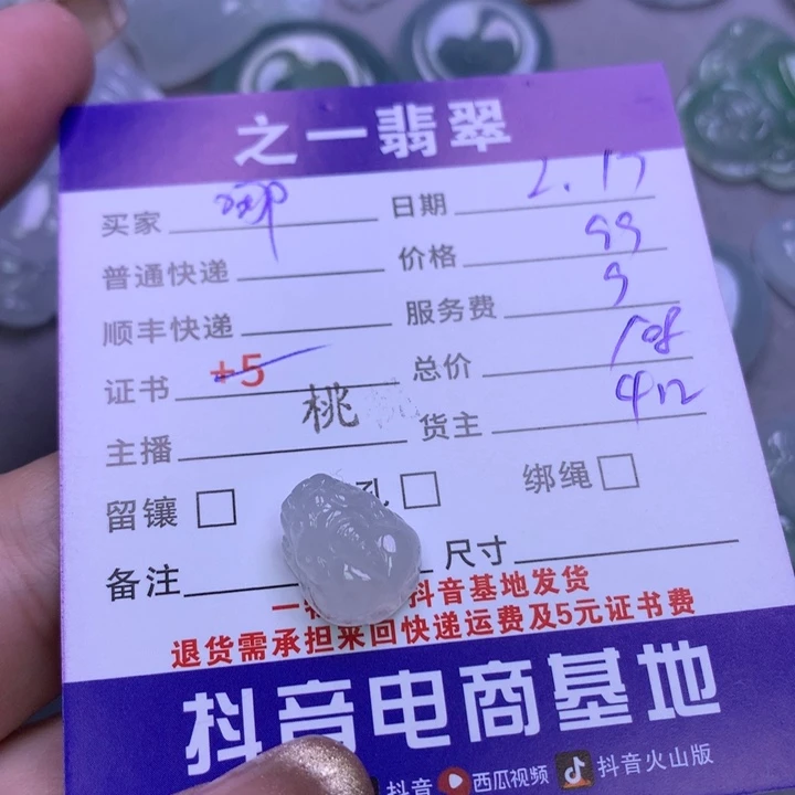 翡翠挂件未镶嵌哪****壶