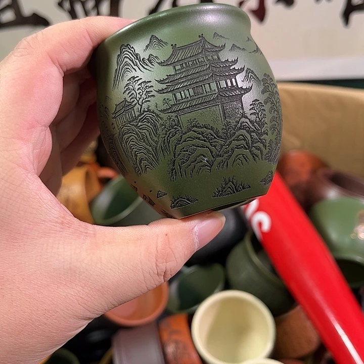 茶杯紫砂全手工紫砂主人杯